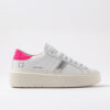 HILL LOW PLATFORM COLORED WHITE-FUXIA
