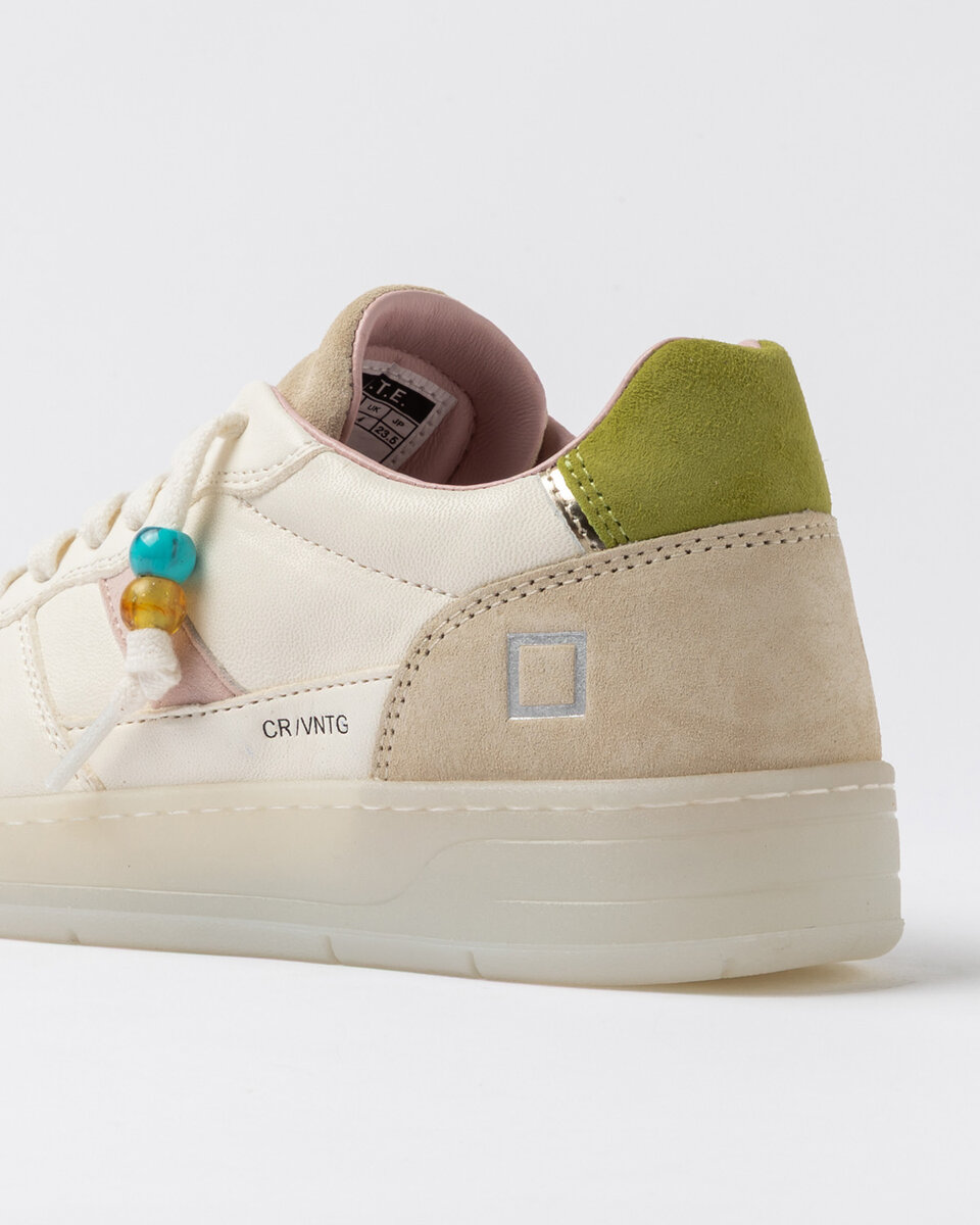 COURT 2.0 VINTAGE CALF IVORY-KIWI
