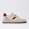 COURT 2.0 VINTAGE CALF WHITE-BORDEAUX