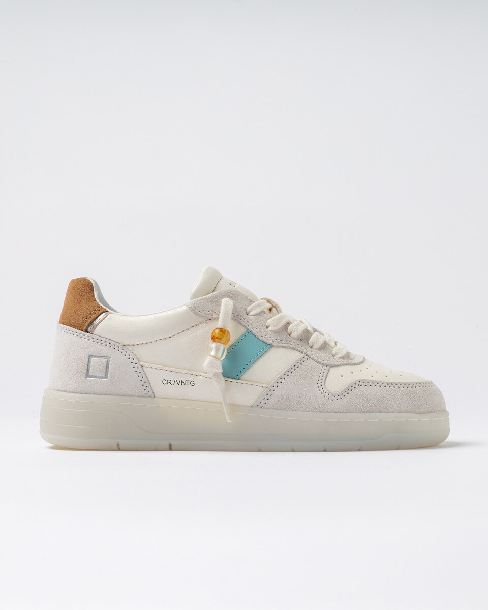 COURT 2.0 VINTAGE CALF WHITE-CUOIO