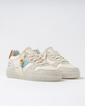 COURT 2.0 VINTAGE CALF WHITE-CUOIO