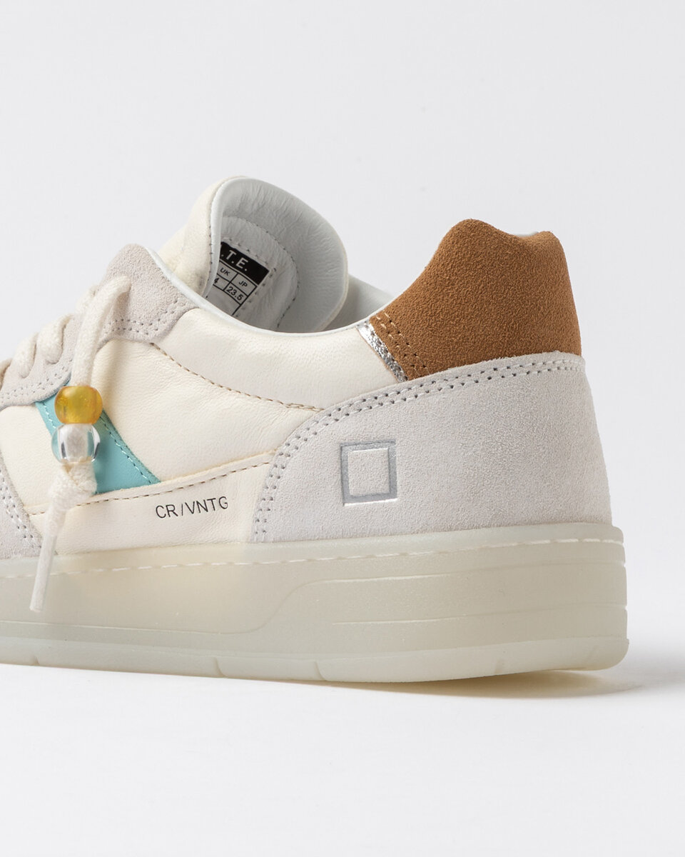 COURT 2.0 VINTAGE CALF WHITE-CUOIO