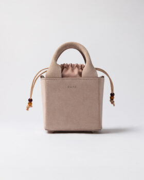 CUBO BAG SUEDE PINK