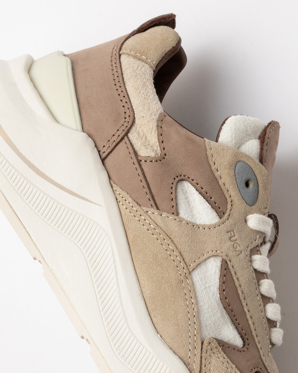FUGA LINEN WHITE-BEIGE