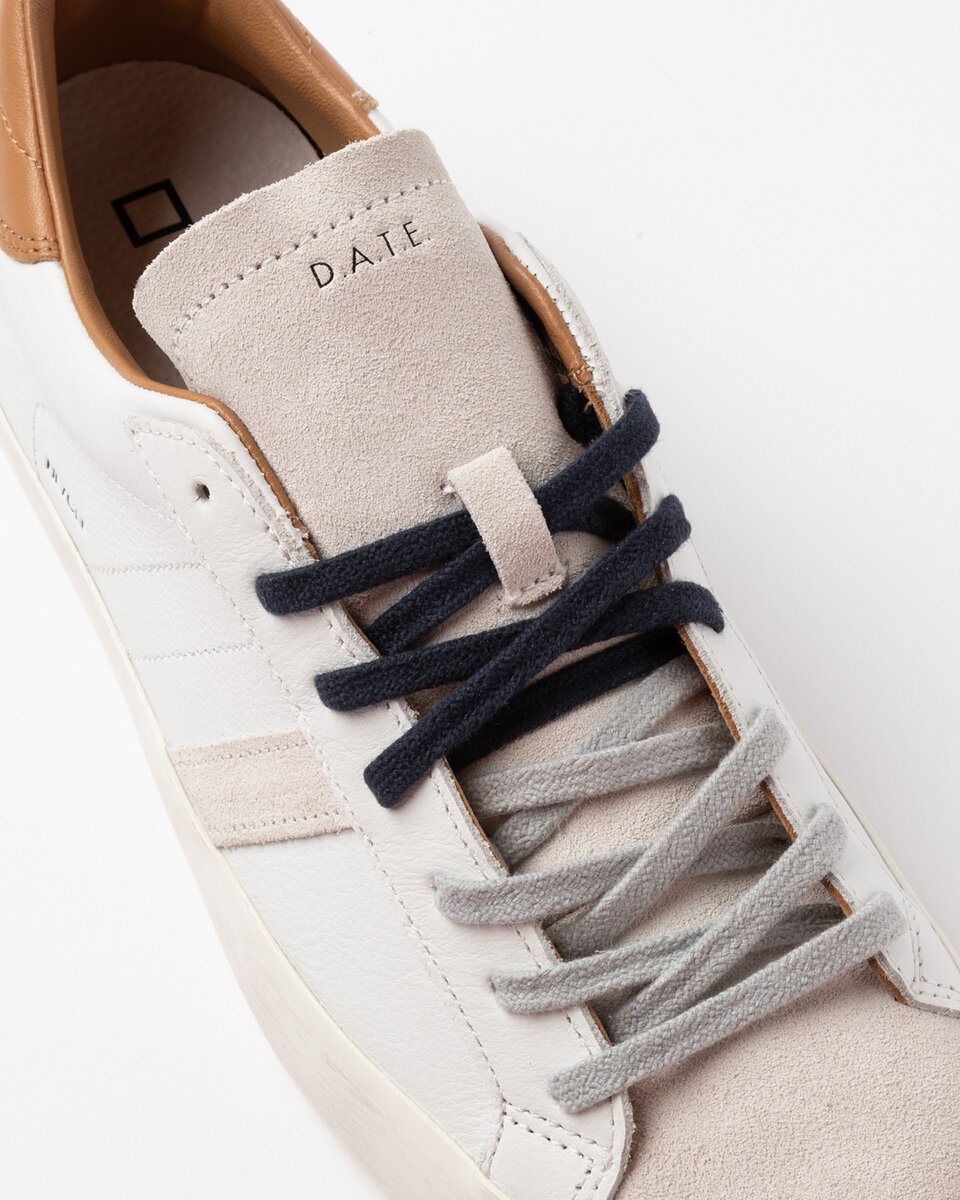 HILL LOW CALF WHITE-CUOIO
