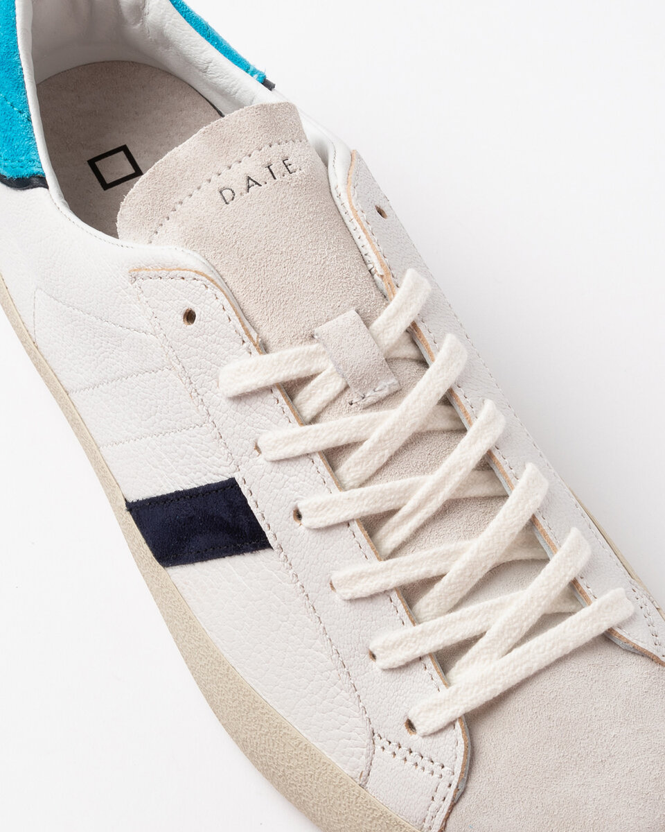HILL LOW FLUO WHITE-BLUE