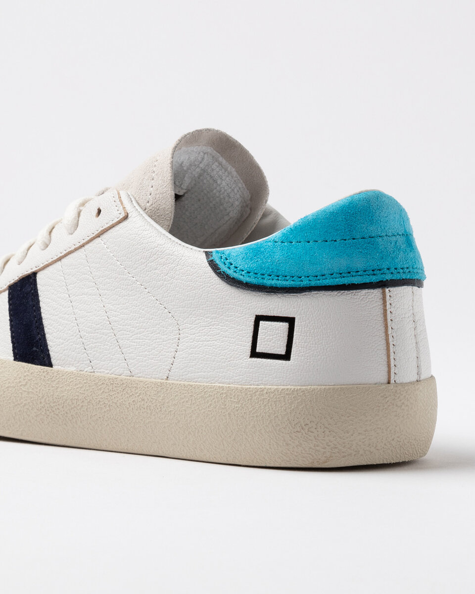 HILL LOW FLUO WHITE-BLUE
