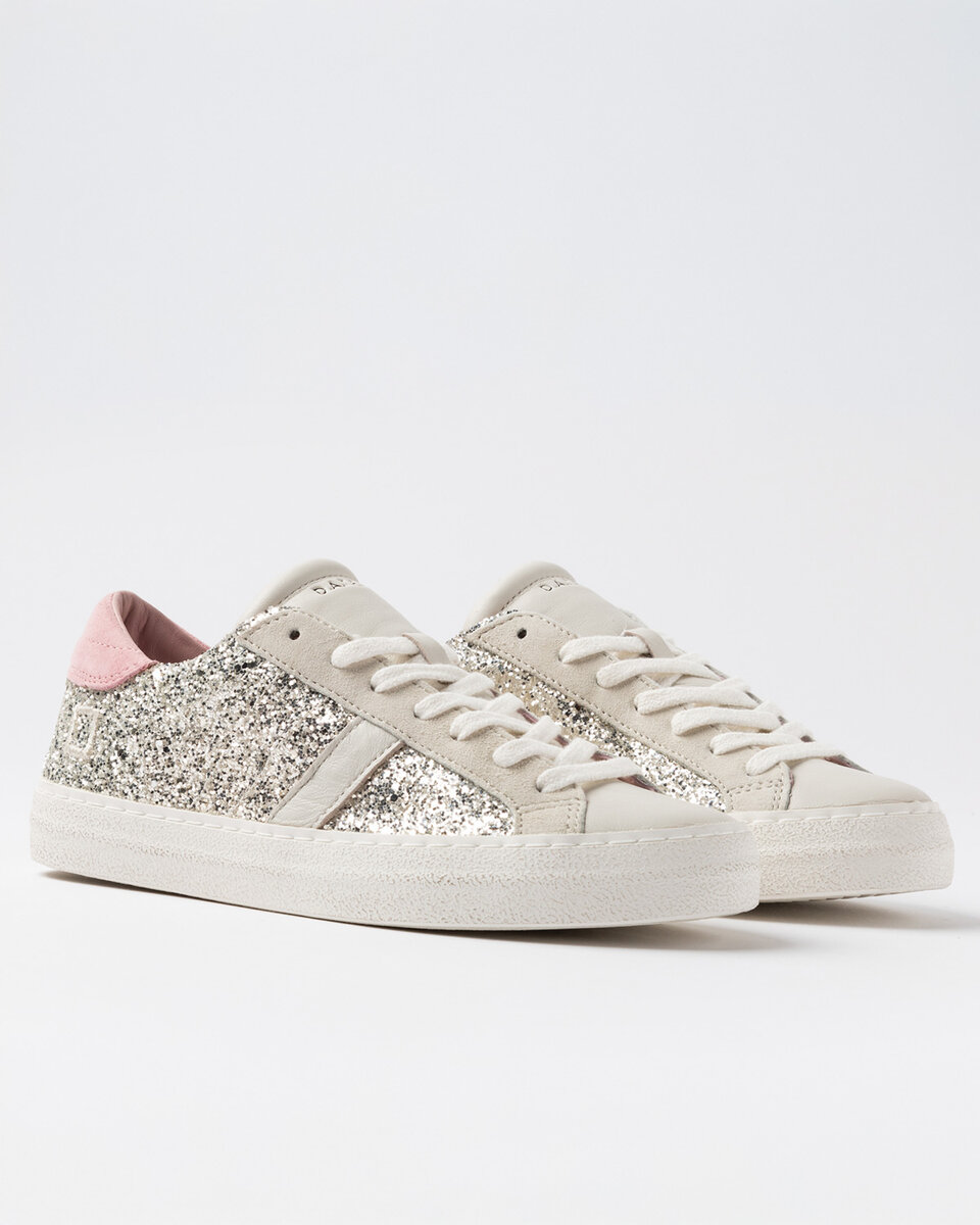 HILL LOW GLITTER PLATINUM
