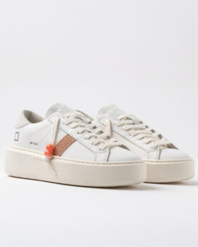 HILL LOW PLATFORM CALF WHITE-COOPER