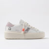 HILL LOW PLATFORM CALF WHITE-PINK
