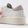 HILL LOW PLATFORM CALF WHITE-PINK