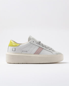 HILL LOW PLATFORM COLORED WHITE-LEMON