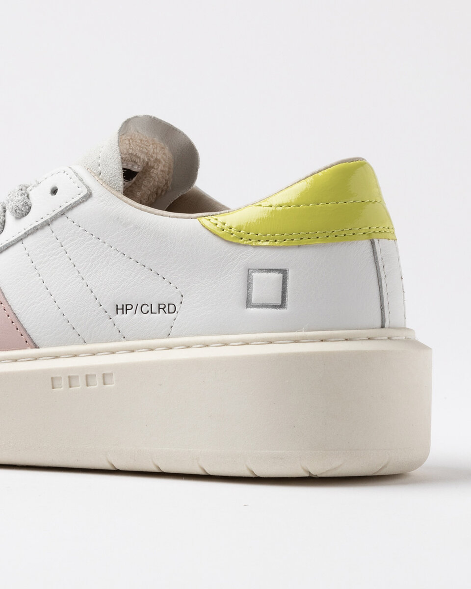 HILL LOW PLATFORM COLORED WHITE-LEMON