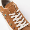 HILL LOW STUDS CUOIO