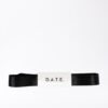 LACE SATIN DATE BLACK