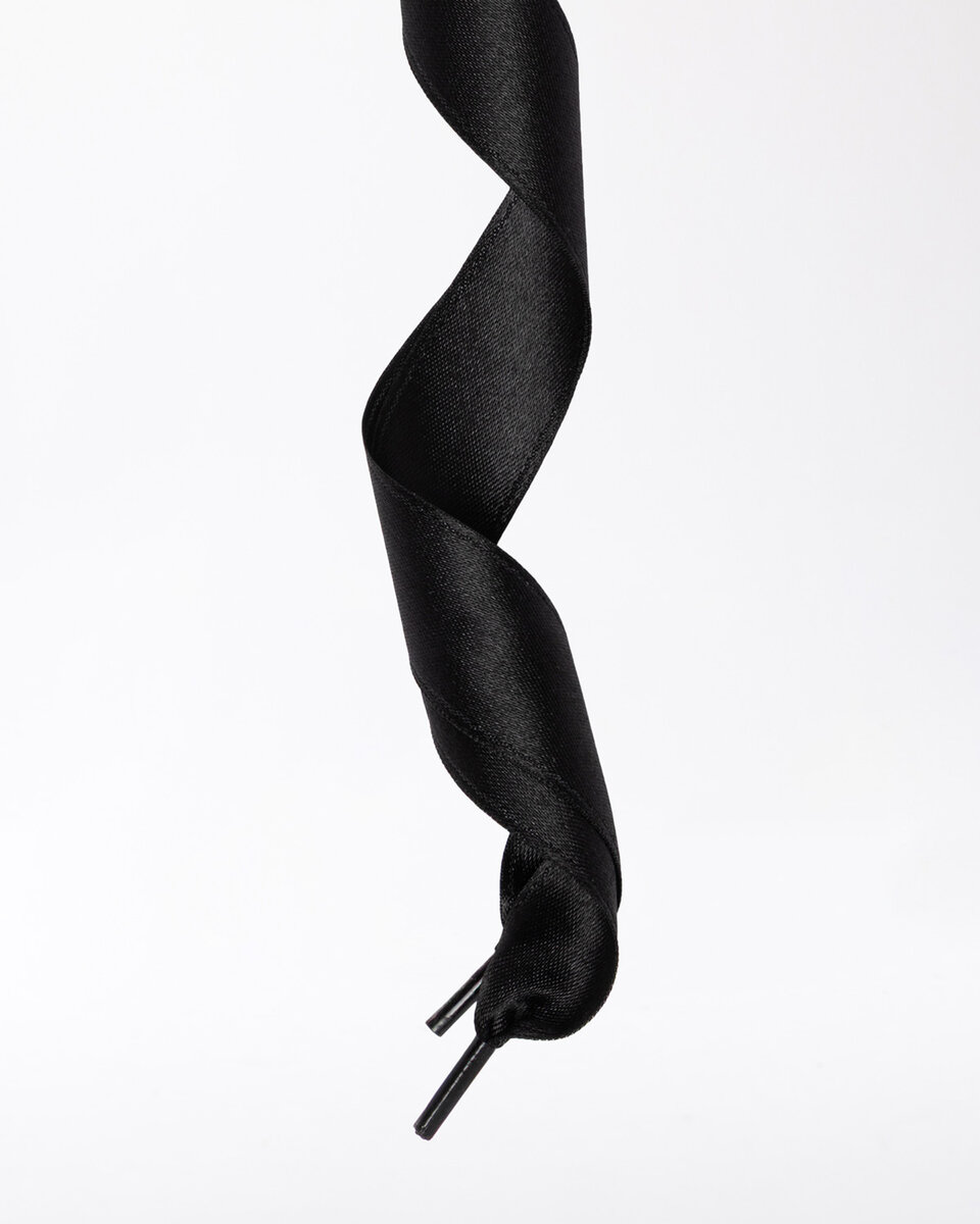 LACE SATIN DATE BLACK