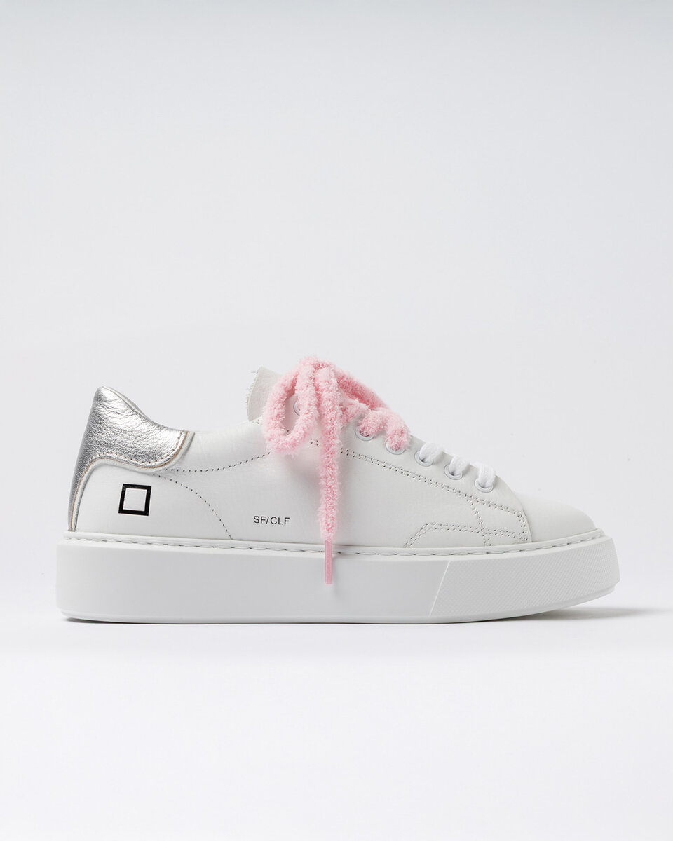 SFERA CALF WHITE-SILVER