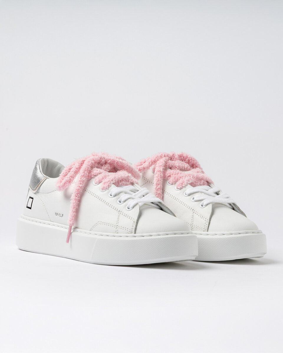 SFERA CALF WHITE-SILVER
