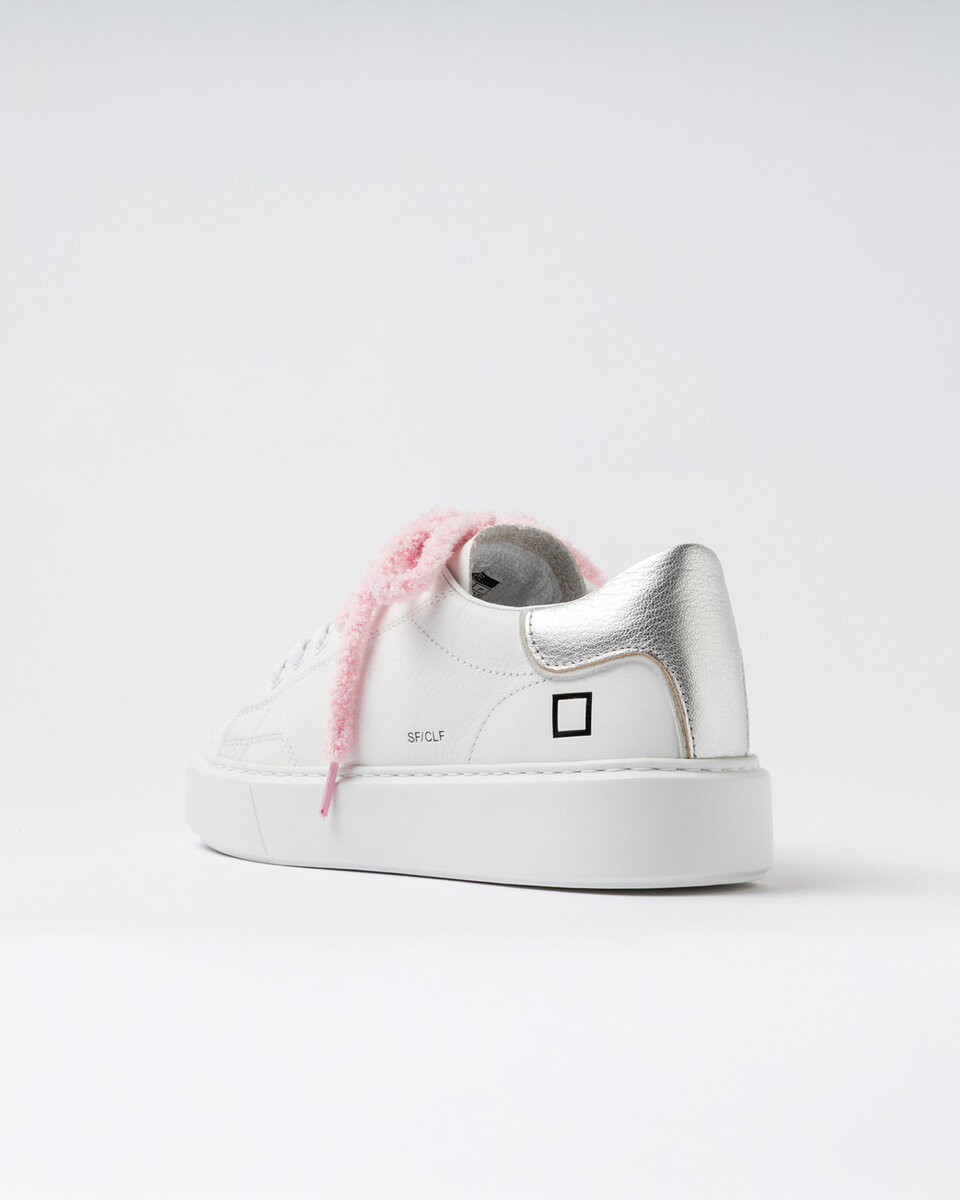 SFERA CALF WHITE-SILVER