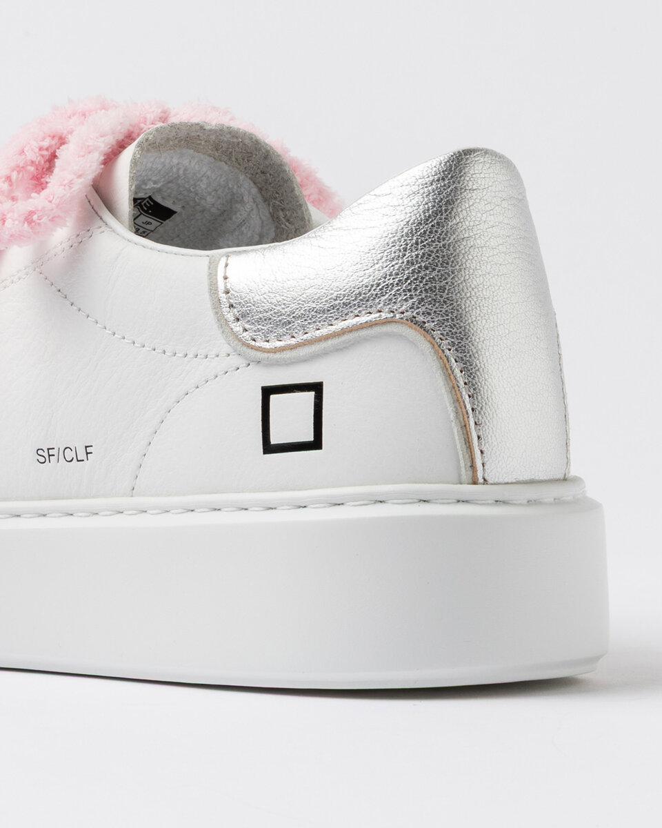 SFERA CALF WHITE-SILVER