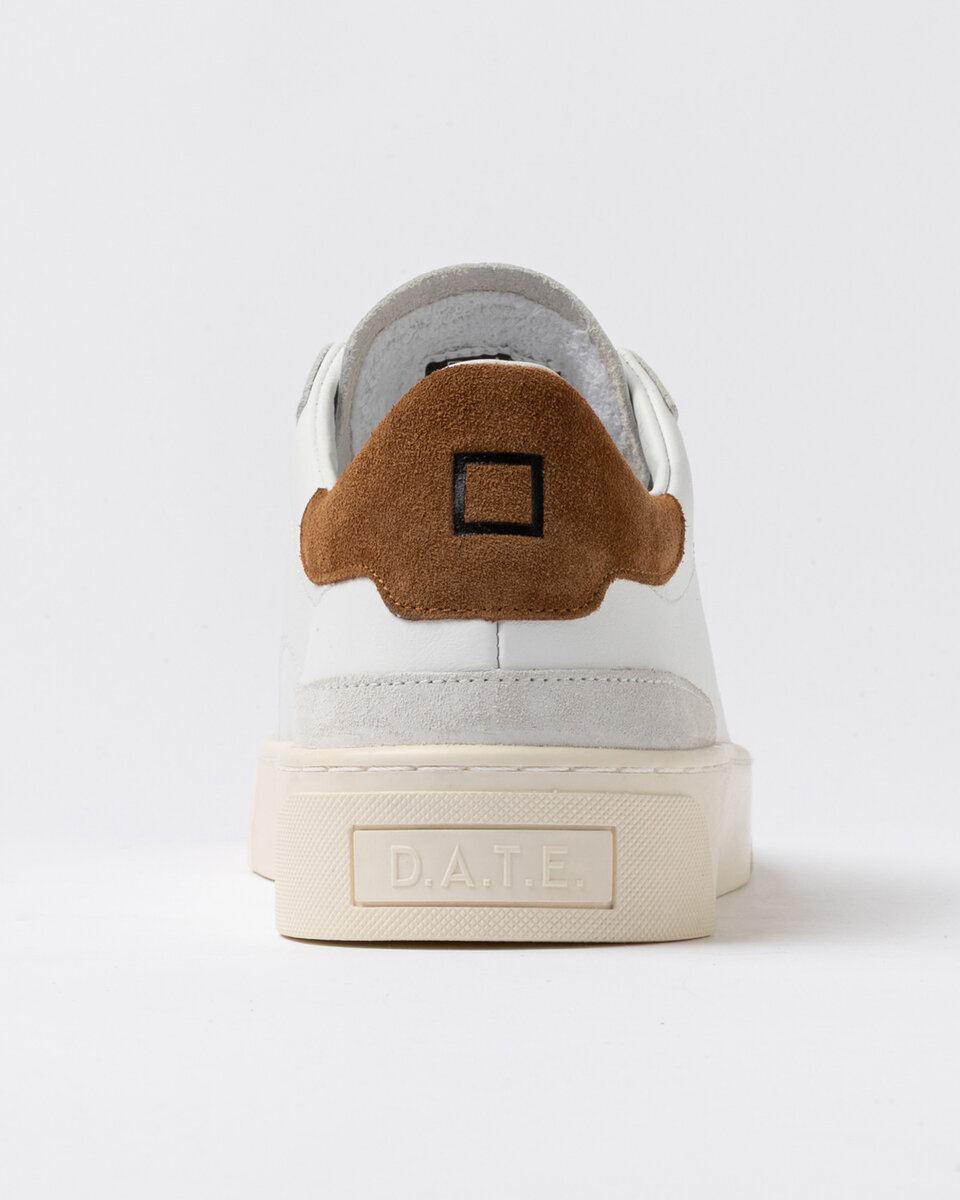 SONICA CALF WHITE-CUOIO