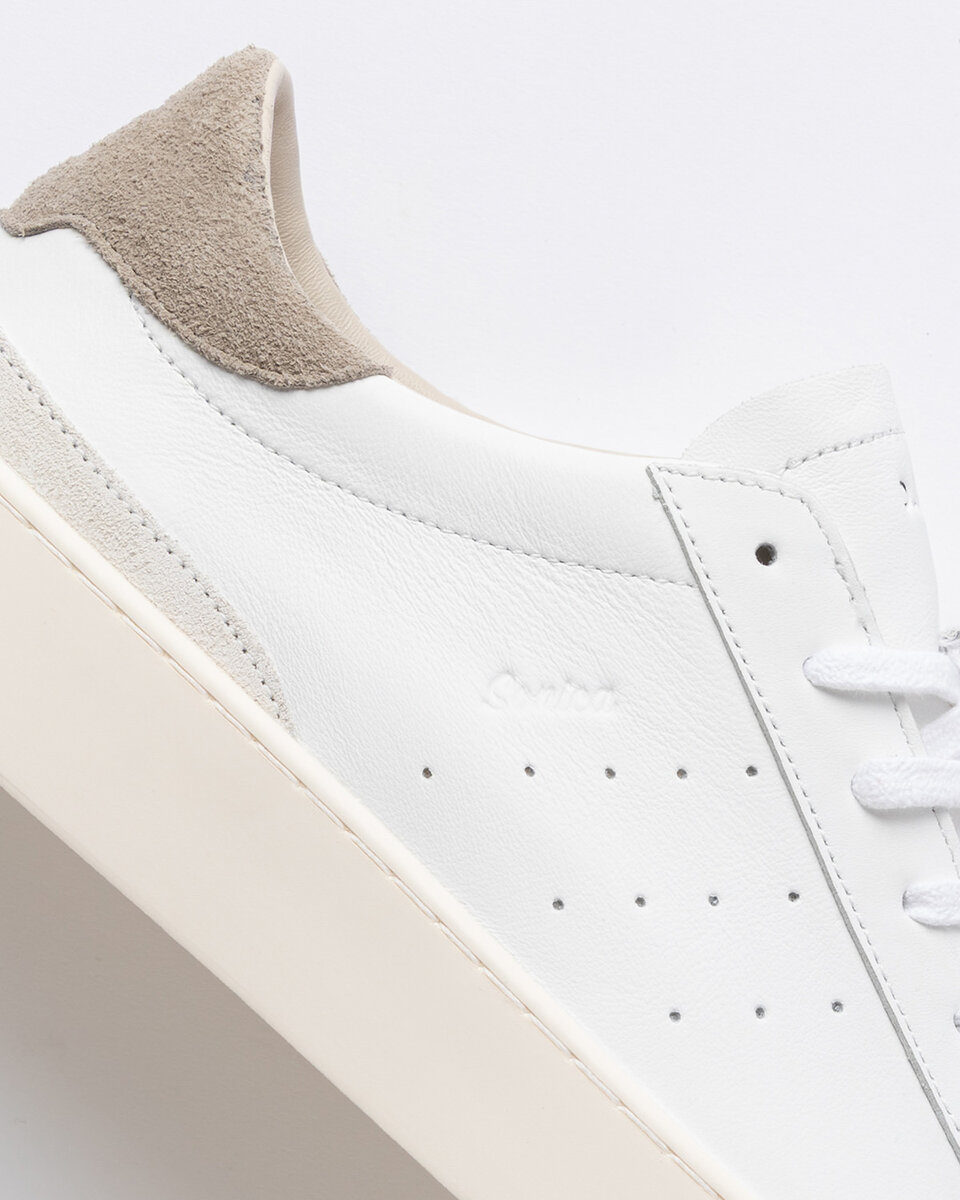 SONICA CALF WHITE-GRAY