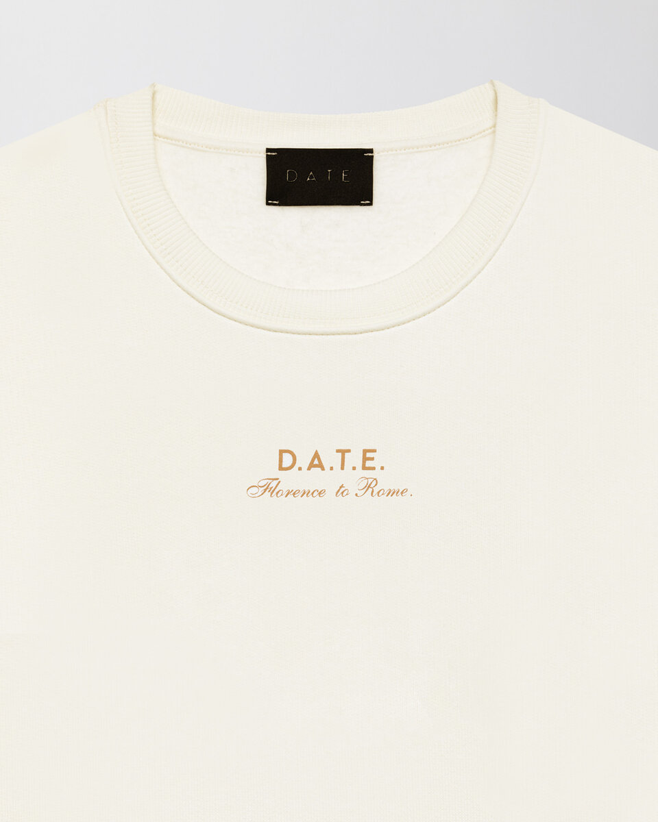 SWEATSHIRT DATE ROME IVORY