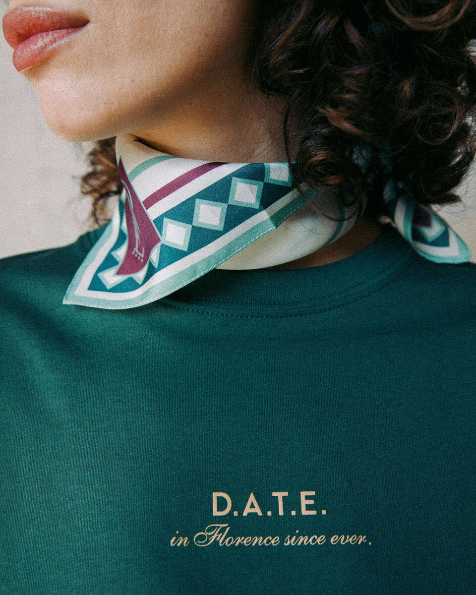 T-SHIRT DATE FLORENCE GREEN