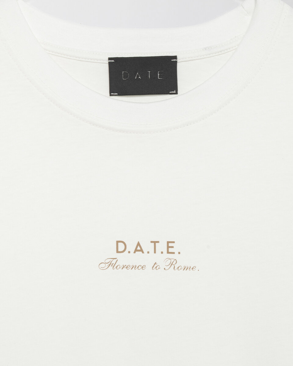 T-SHIRT DATE ROME IVORY