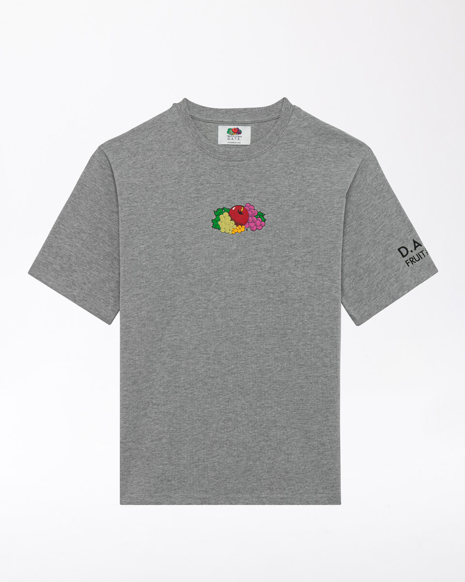 T-SHIRT FRUIT GRAY