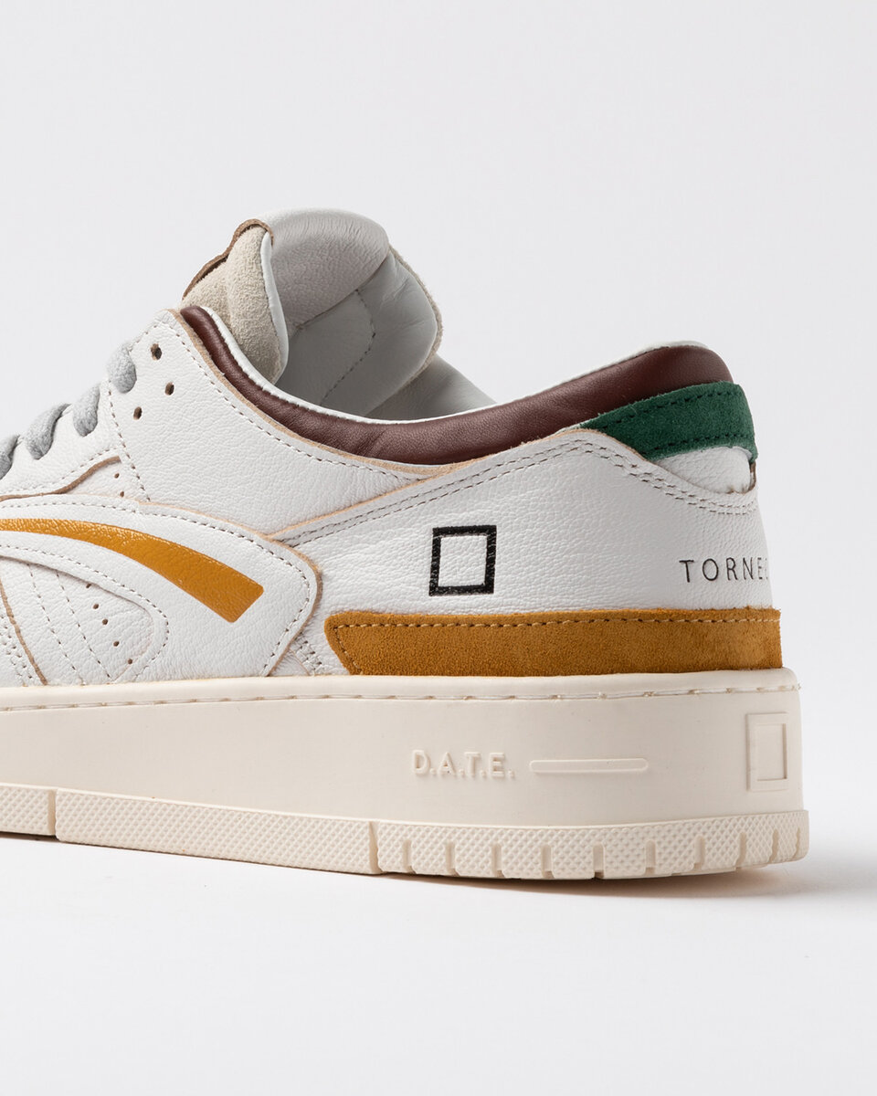 TORNEO COLORED WHITE-MUSTARD