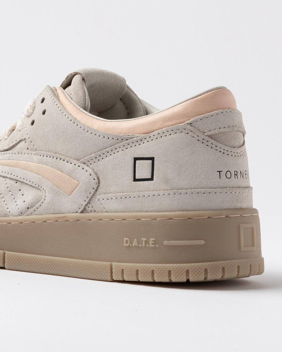 TORNEO POP SUEDE WHITE